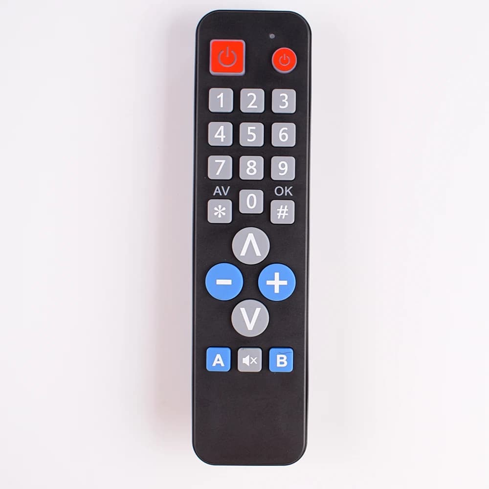 télécommande-TV-noire